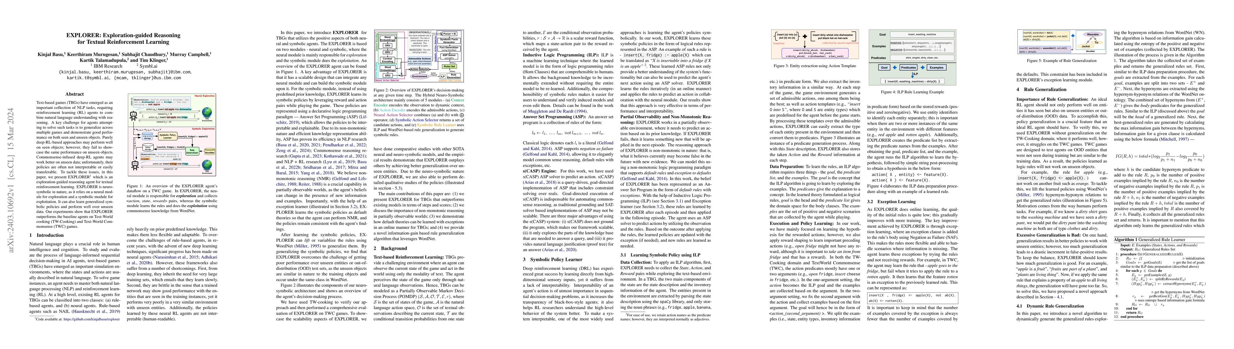 Thumbnail for EXPLORER: Exploration-guided Reasoning for Textual Reinforcement
  Learning