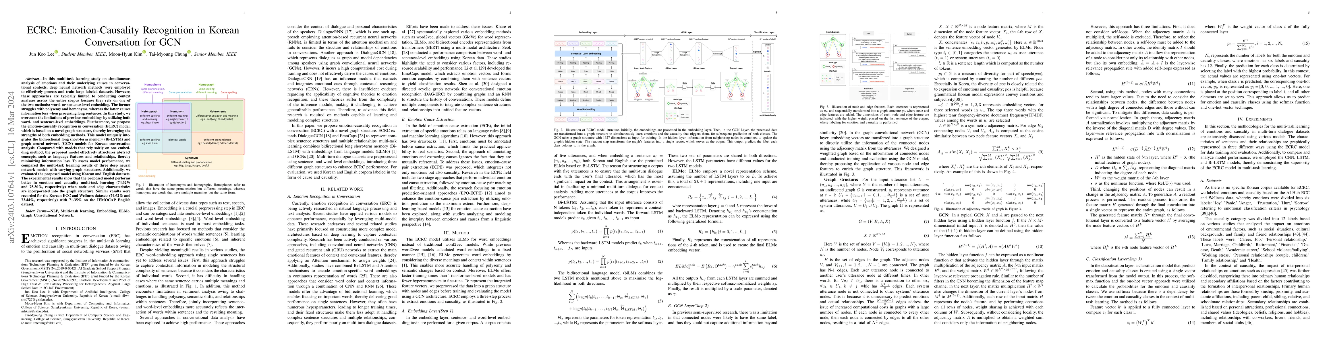 Thumbnail for ECRC: Emotion-Causality Recognition in Korean Conversation for GCN