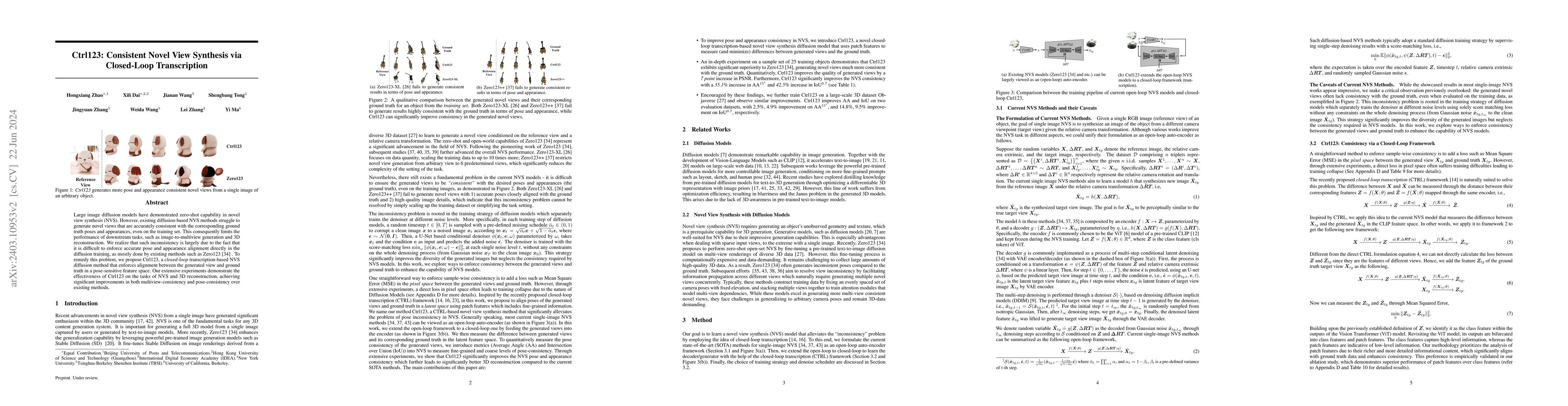 Thumbnail for Ctrl123: Consistent Novel View Synthesis via Closed-Loop Transcription