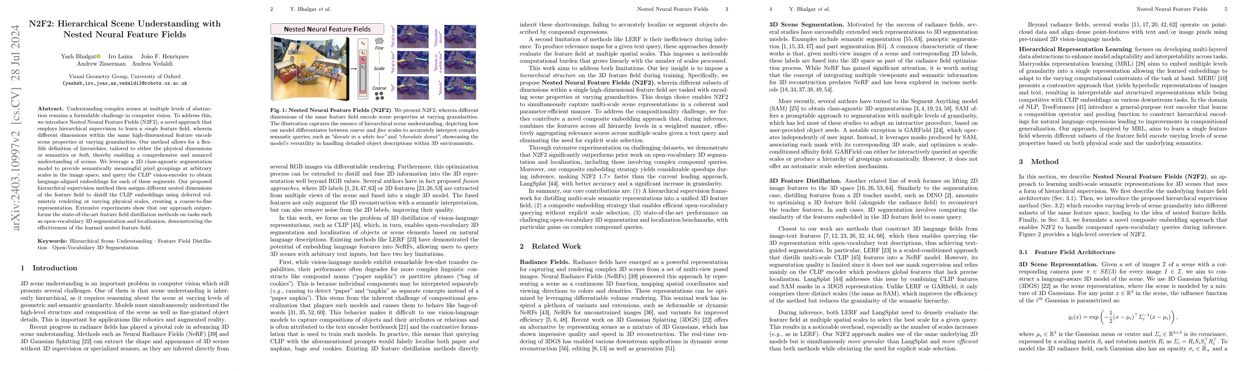 Thumbnail for N2F2: Hierarchical Scene Understanding with Nested Neural Feature Fields
