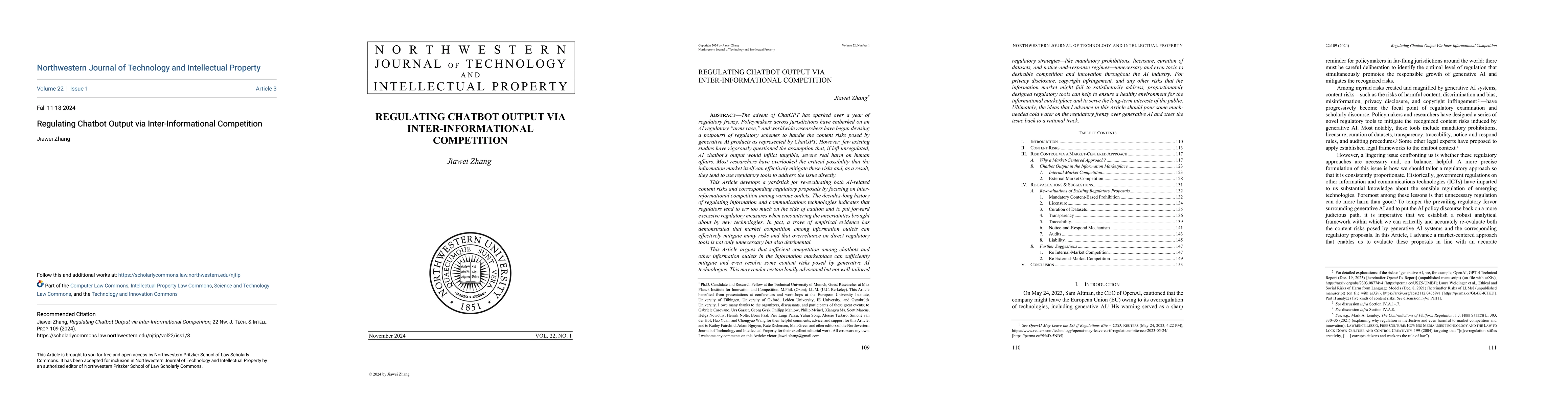 Thumbnail for Regulating Chatbot Output via Inter-Informational Competition