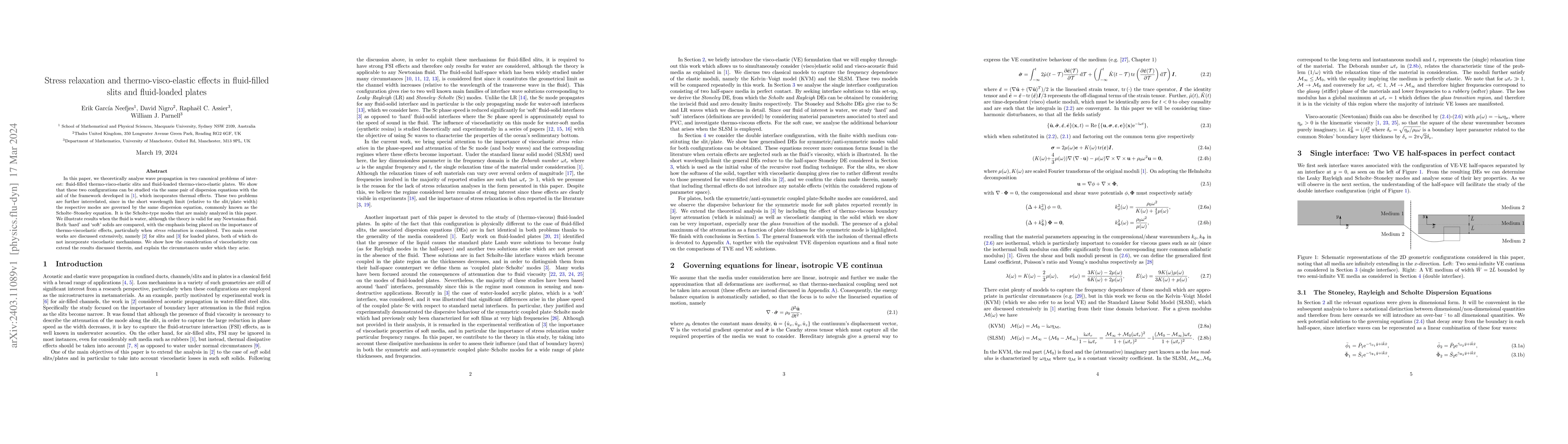 Thumbnail for Stress relaxation and thermo-visco-elastic effects in fluid-filled slits
  and fluid-loaded plates