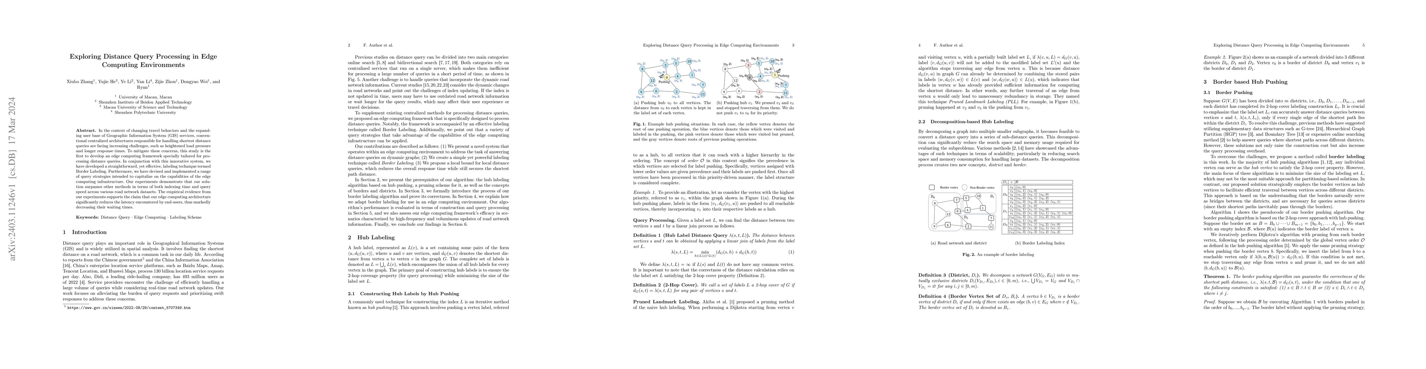 Thumbnail for Exploring Distance Query Processing in Edge Computing Environments