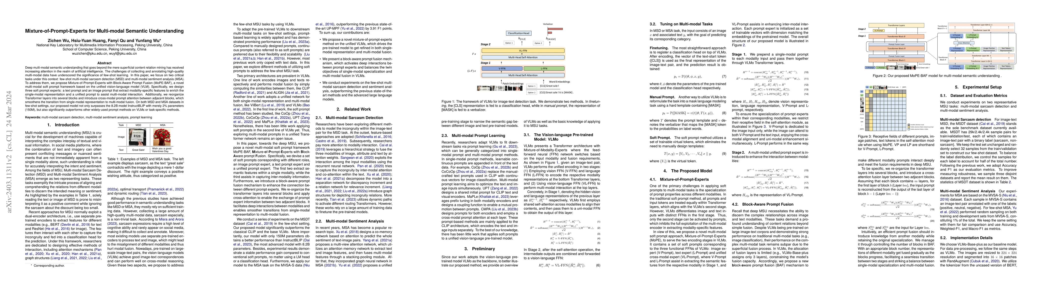 Thumbnail for Mixture-of-Prompt-Experts for Multi-modal Semantic Understanding