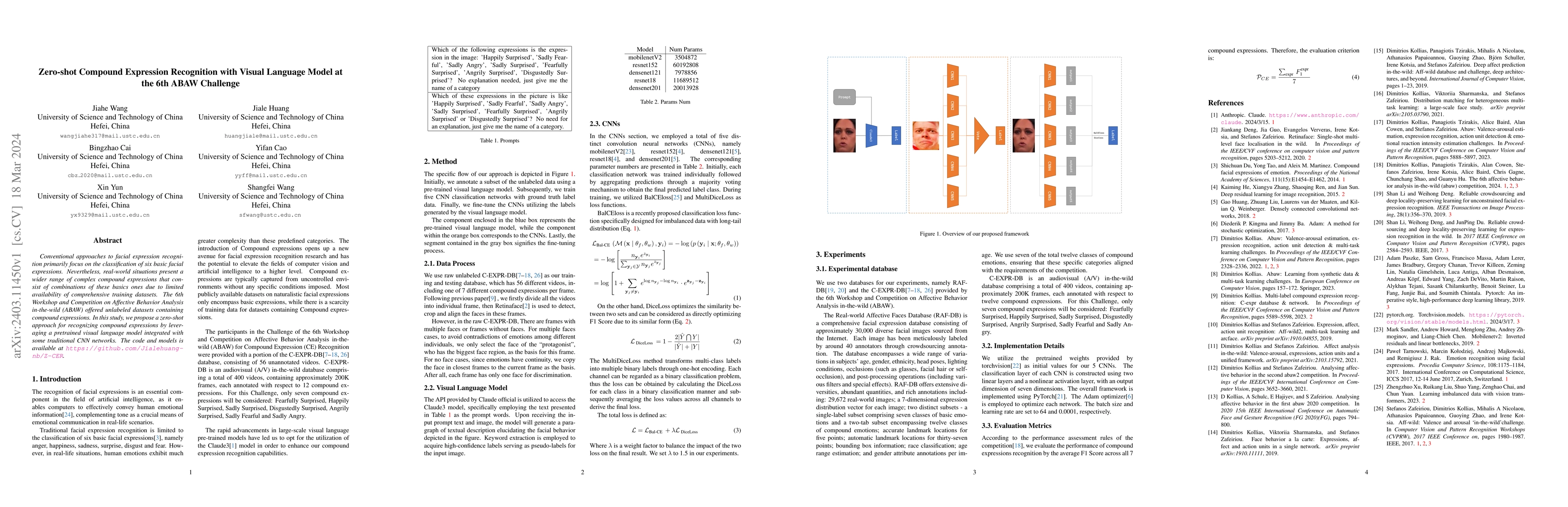 Thumbnail for Zero-shot Compound Expression Recognition with Visual Language Model at
  the 6th ABAW Challenge