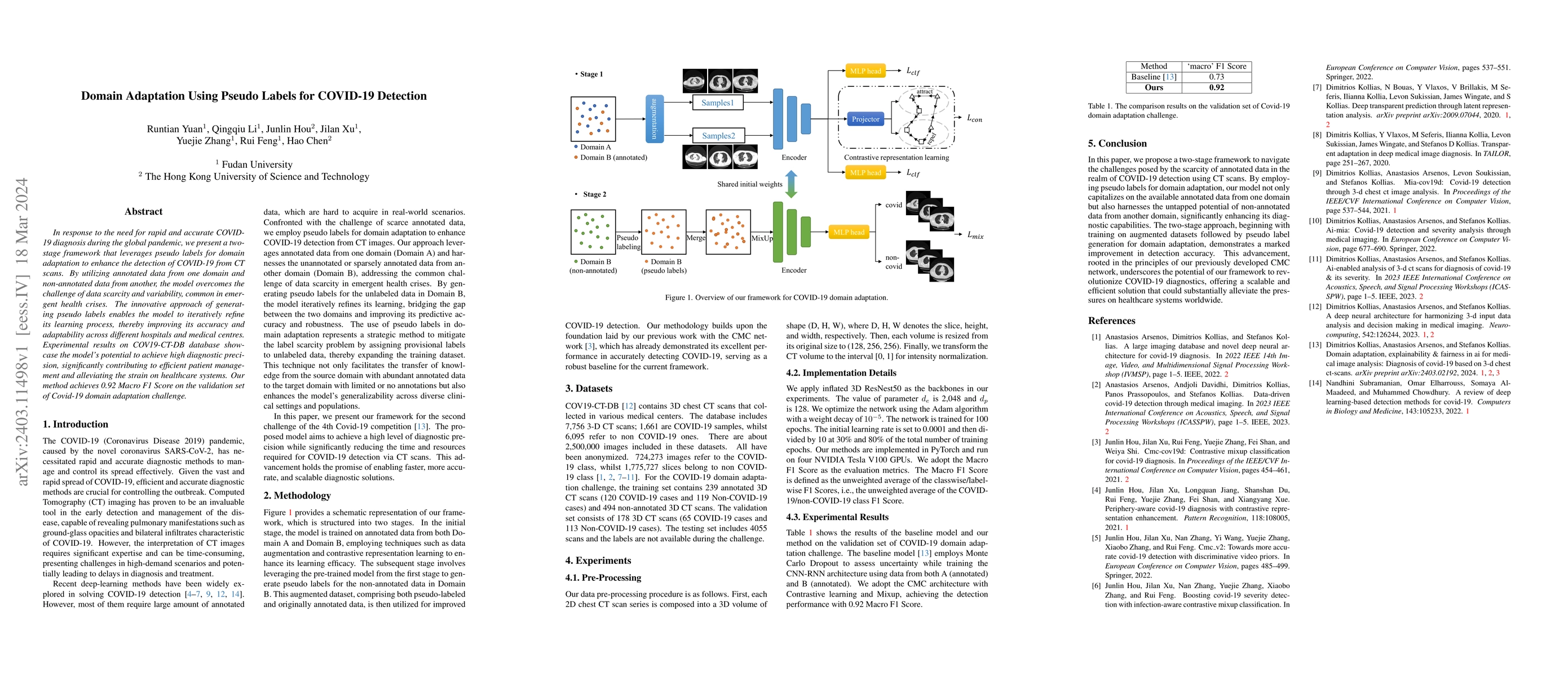 Thumbnail for Domain Adaptation Using Pseudo Labels for COVID-19 Detection