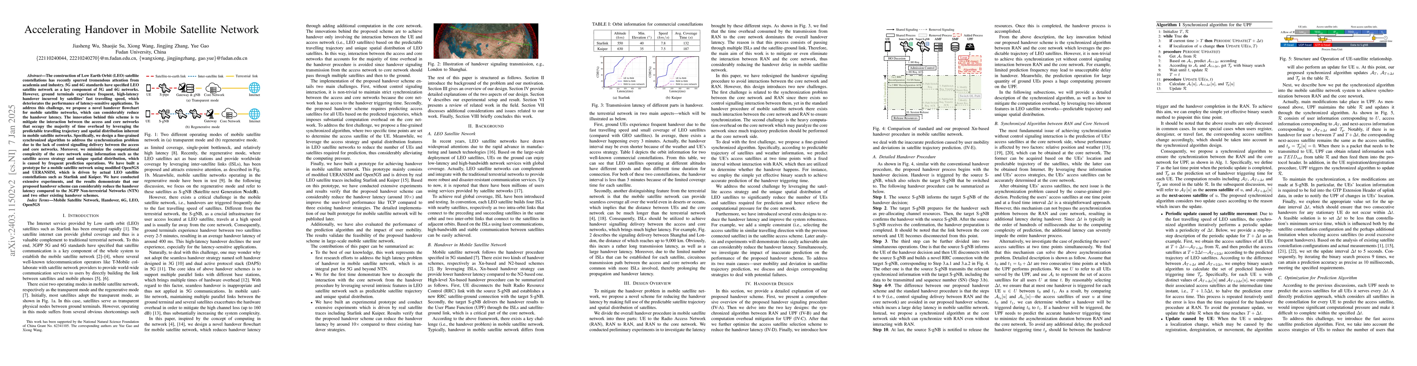 Thumbnail for Accelerating Handover in Mobile Satellite Network
