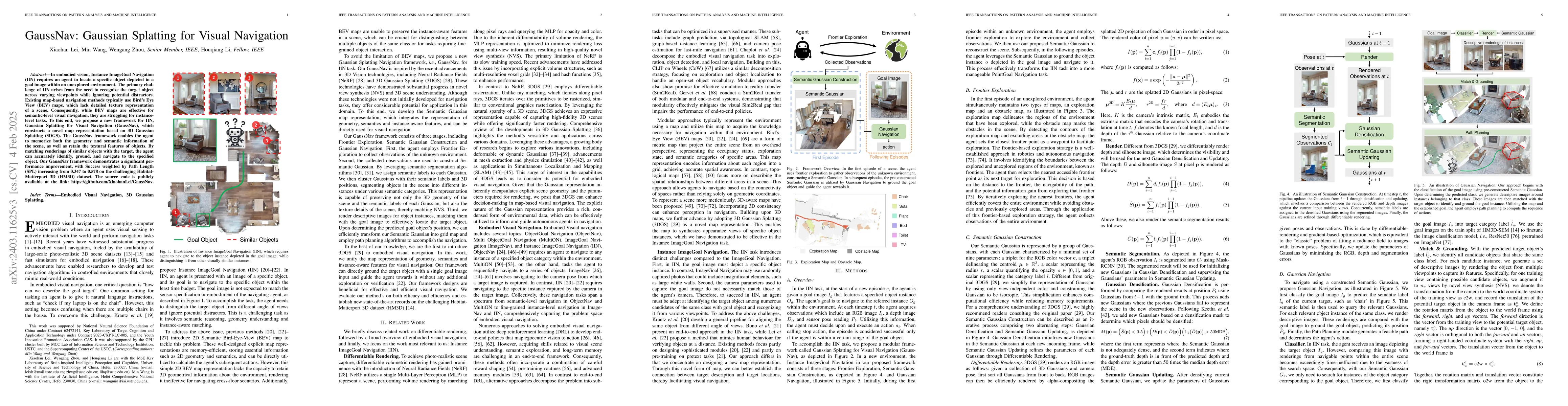 Thumbnail for GaussNav: Gaussian Splatting for Visual Navigation