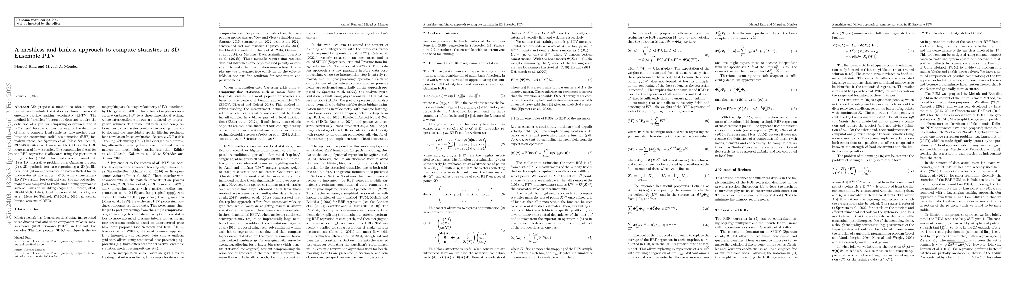 Thumbnail for A meshless and binless approach to compute statistics in 3D Ensemble PTV
