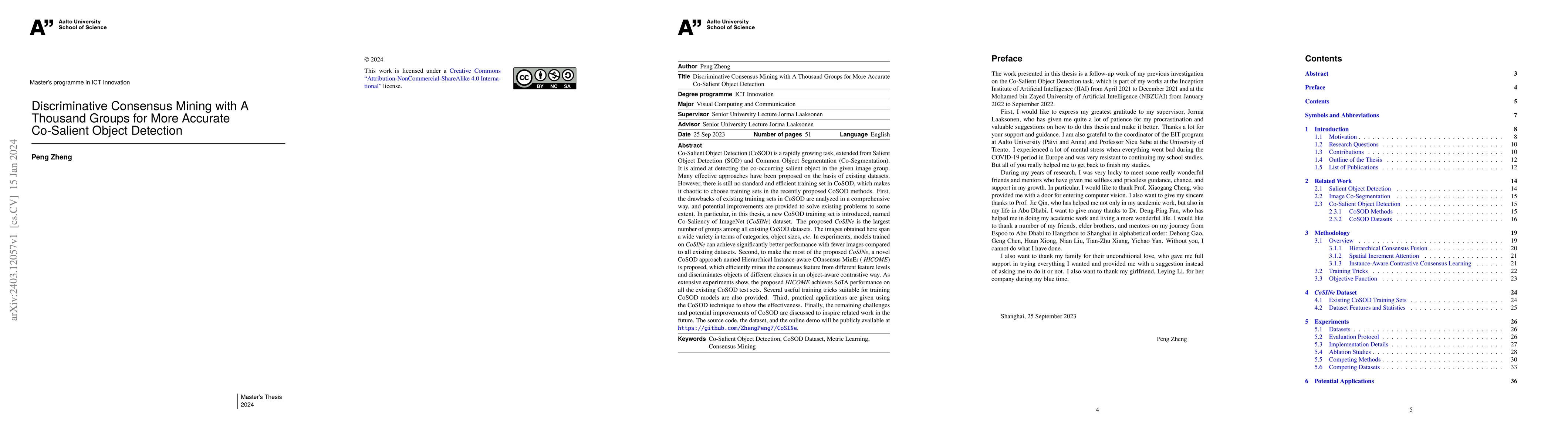 Thumbnail for Discriminative Consensus Mining with A Thousand Groups for More Accurate
  Co-Salient Object Detection