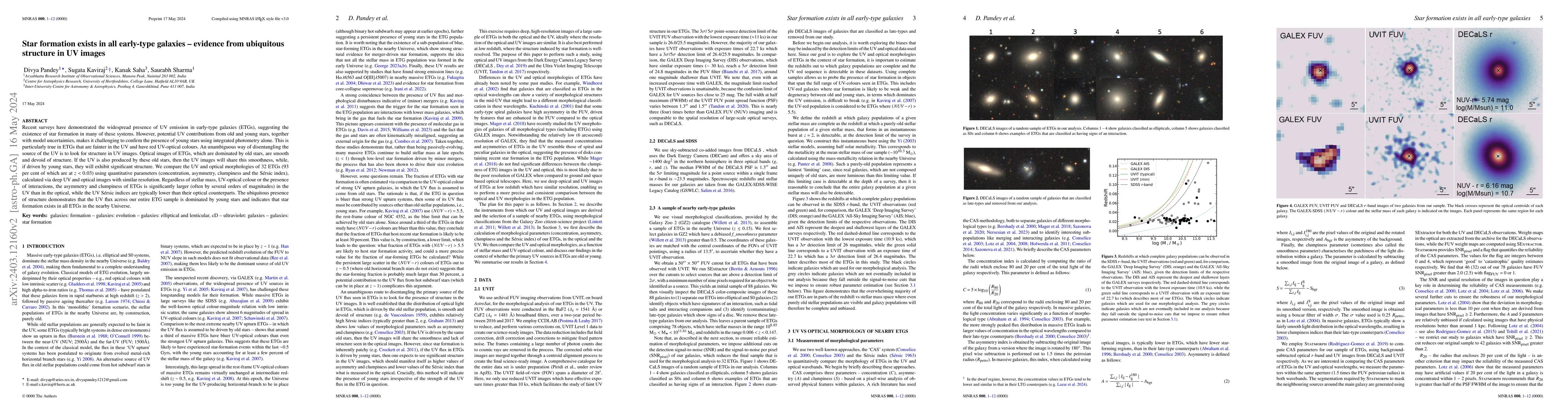 Thumbnail for Star formation exists in all early-type galaxies -- evidence from
  ubiquitous structure in UV images