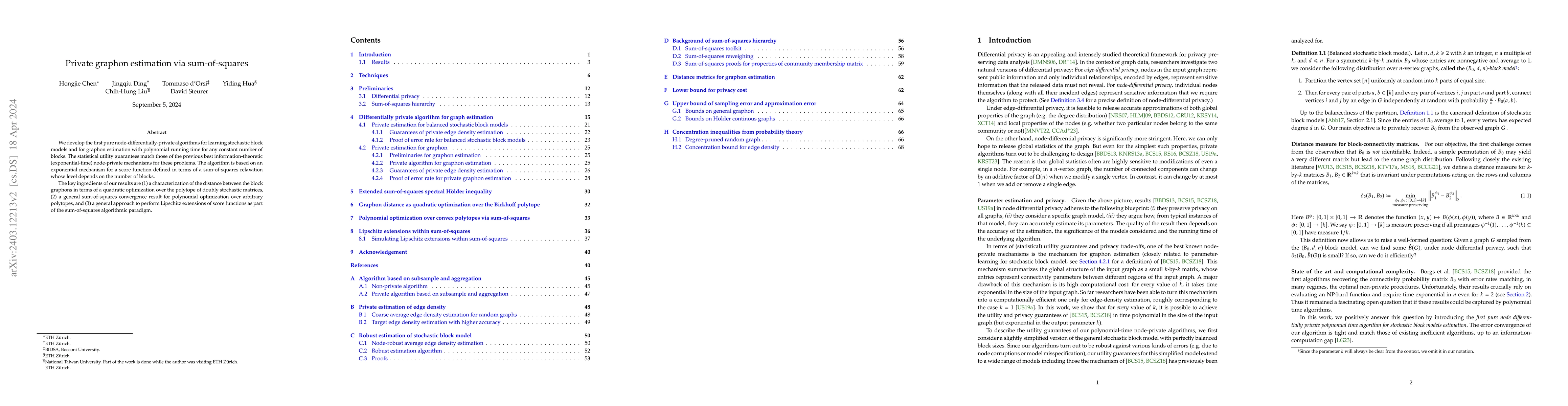 Thumbnail for Private graphon estimation via sum-of-squares