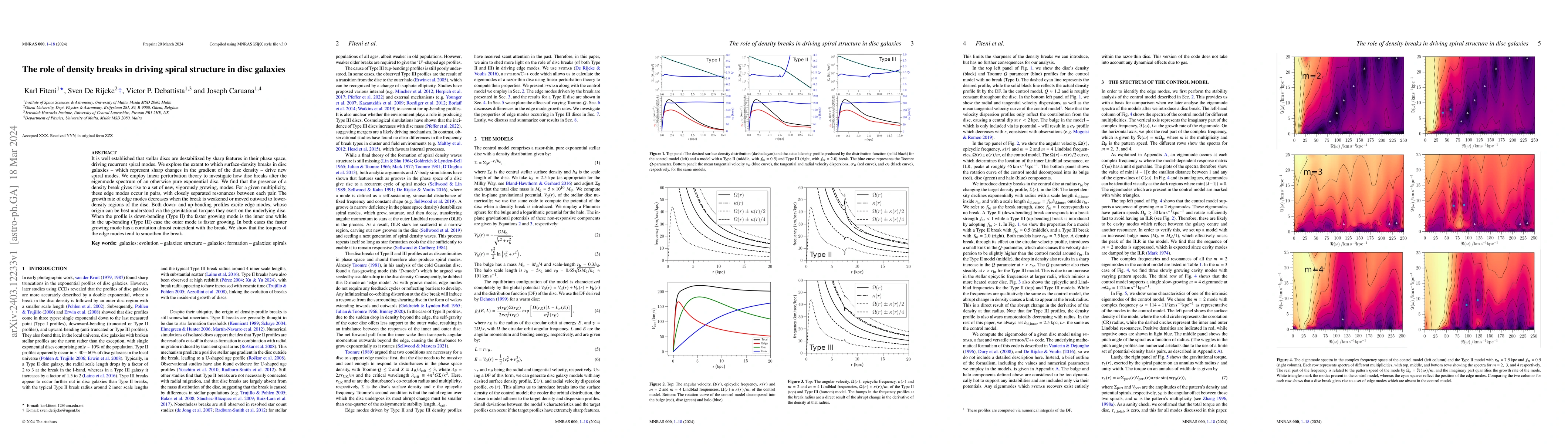 Thumbnail for The role of density breaks in driving spiral structure in disc galaxies