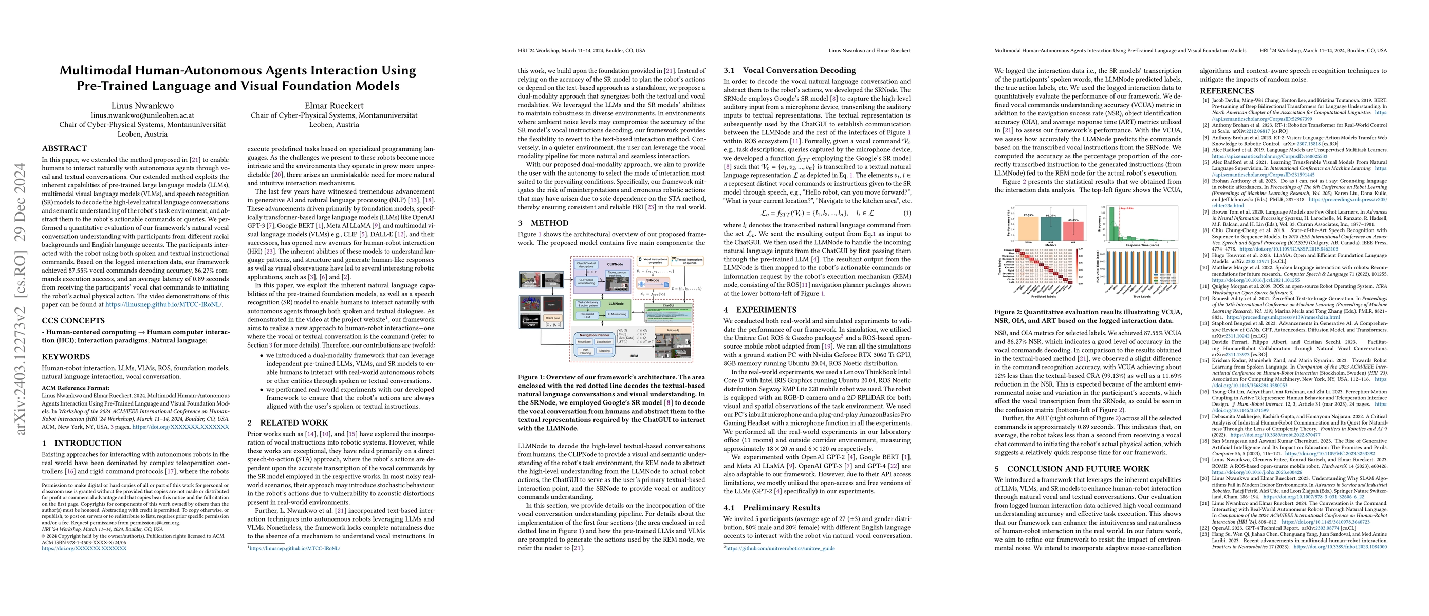 Thumbnail for Multimodal Human-Autonomous Agents Interaction Using Pre-Trained
  Language and Visual Foundation Models