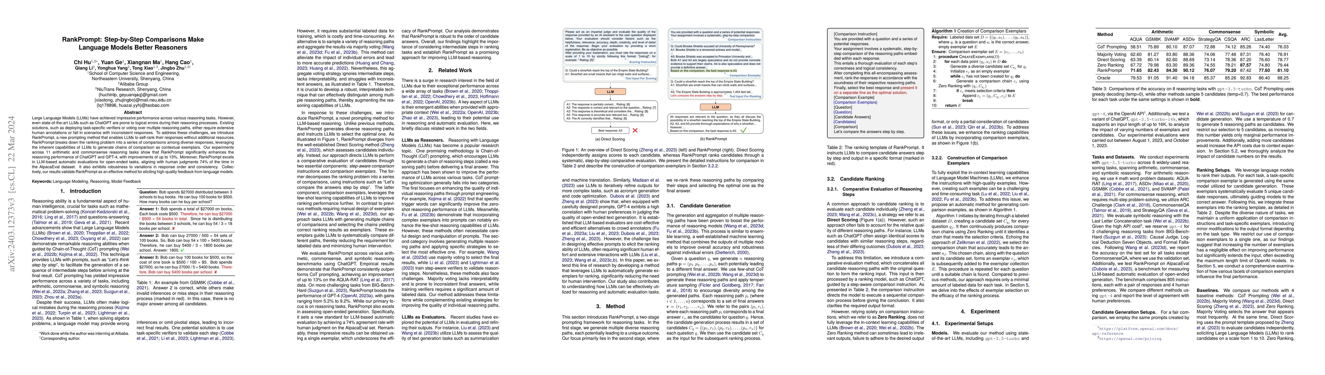 Thumbnail for RankPrompt: Step-by-Step Comparisons Make Language Models Better
  Reasoners