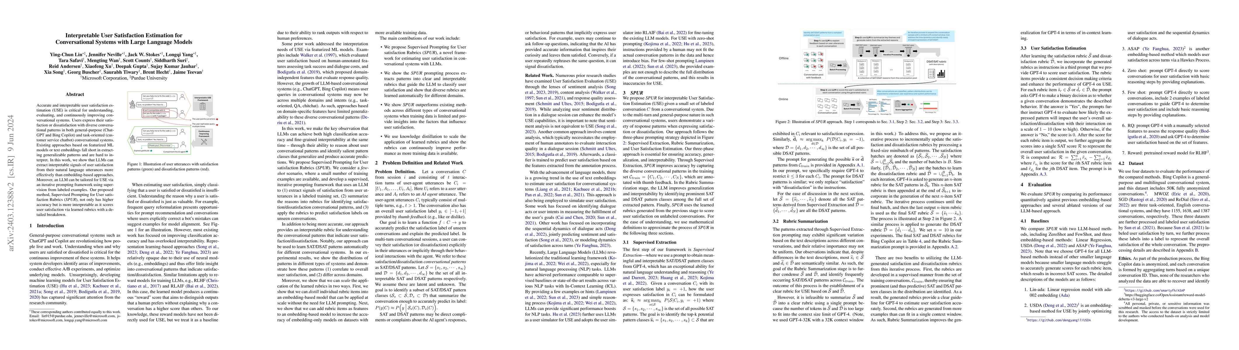 Thumbnail for Interpretable User Satisfaction Estimation for Conversational Systems
  with Large Language Models
