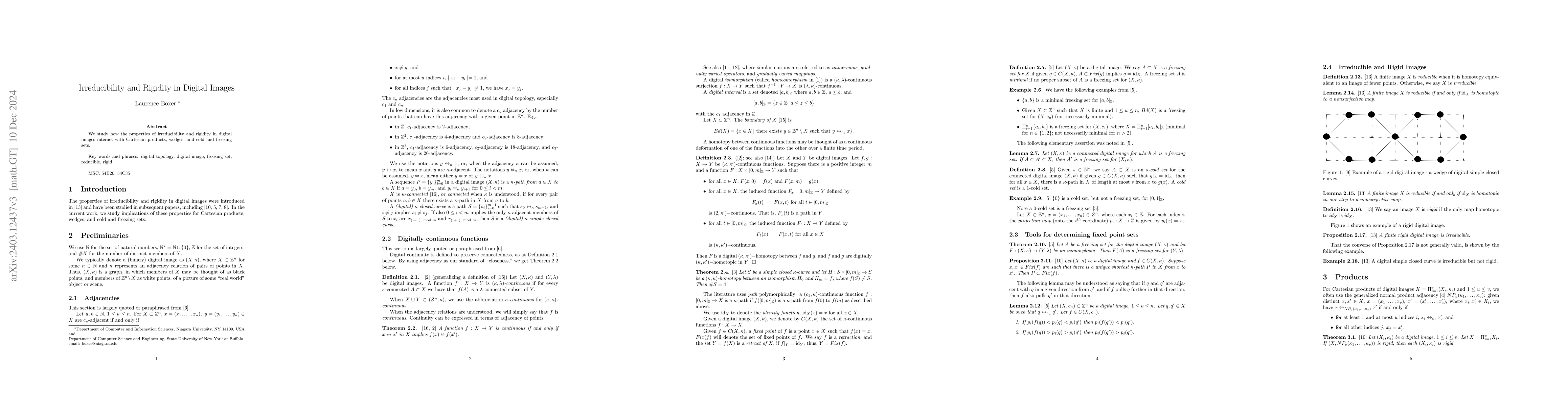 Thumbnail for Irreducibility and Rigidity in Digital Images