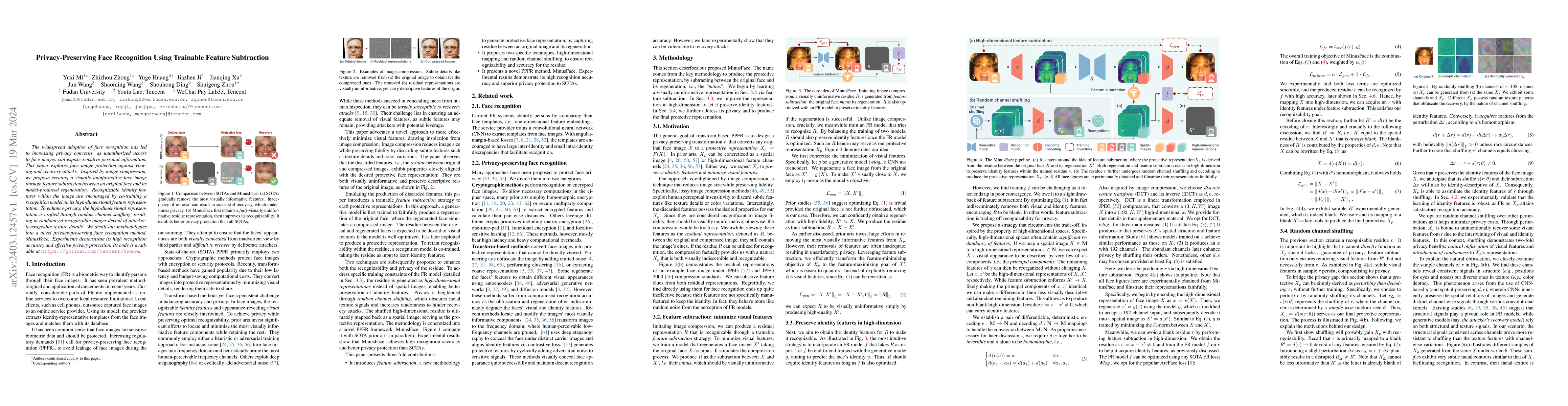 Thumbnail for Privacy-Preserving Face Recognition Using Trainable Feature Subtraction