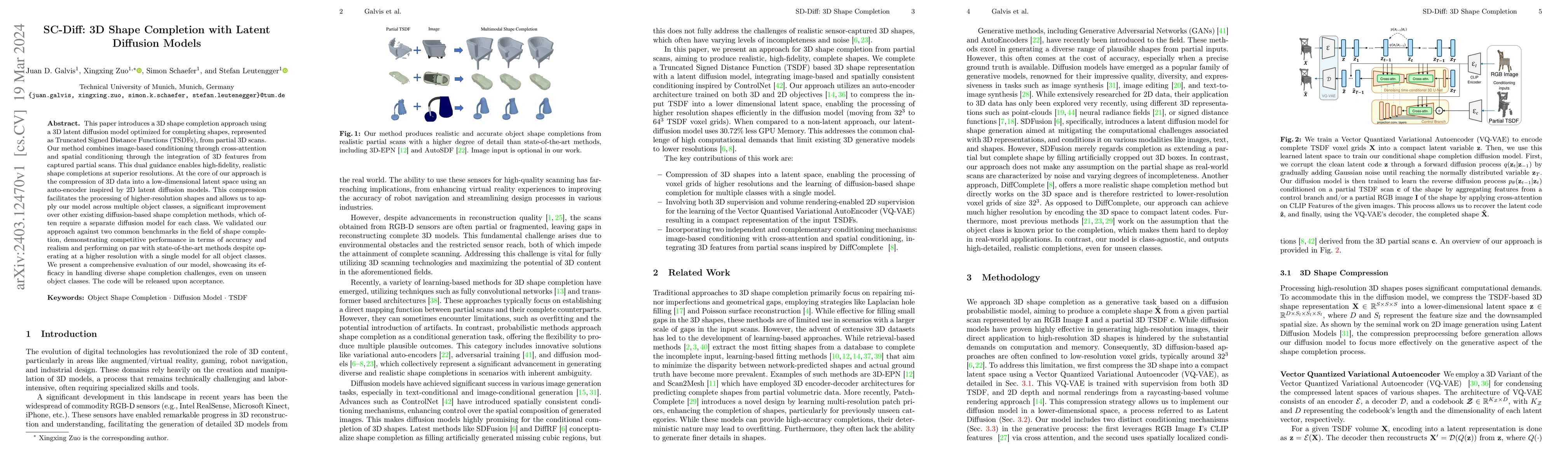 Thumbnail for SC-Diff: 3D Shape Completion with Latent Diffusion Models