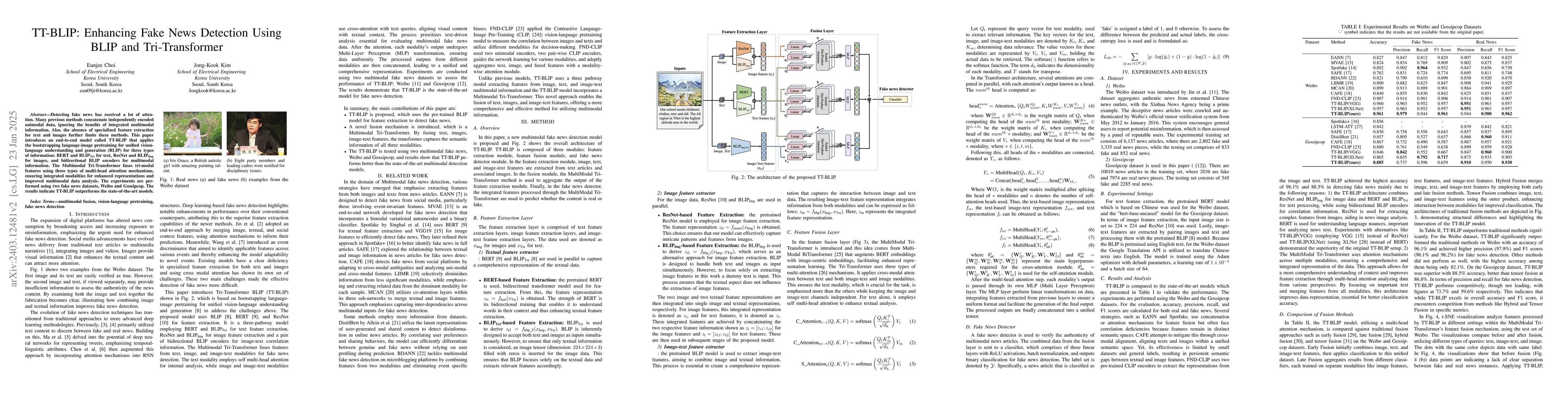 Thumbnail for TT-BLIP: Enhancing Fake News Detection Using BLIP and Tri-Transformer