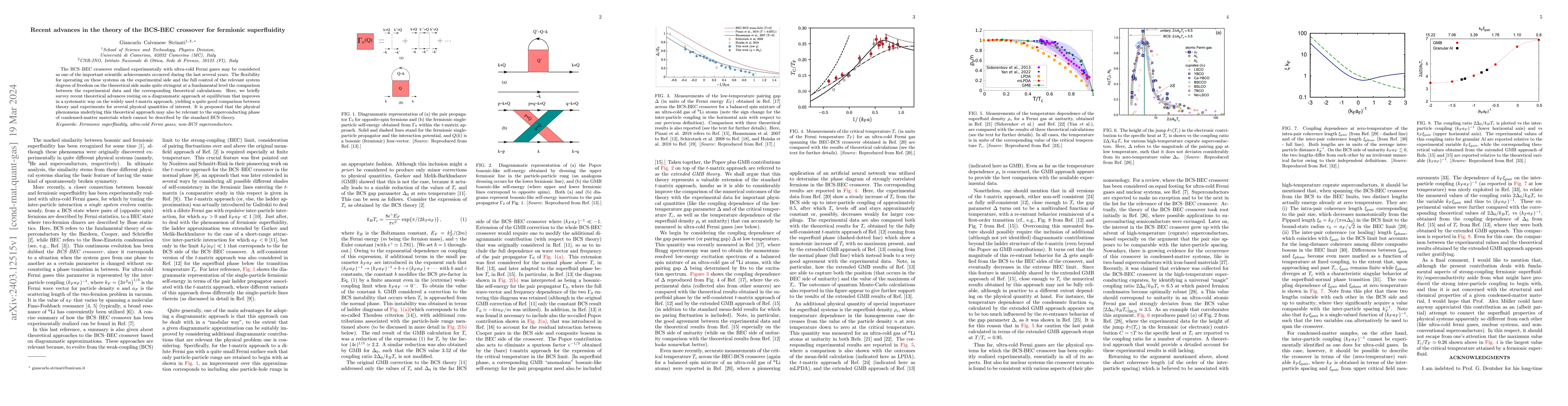 Thumbnail for Recent advances in the theory of the BCS-BEC crossover for fermionic
  superfluidity