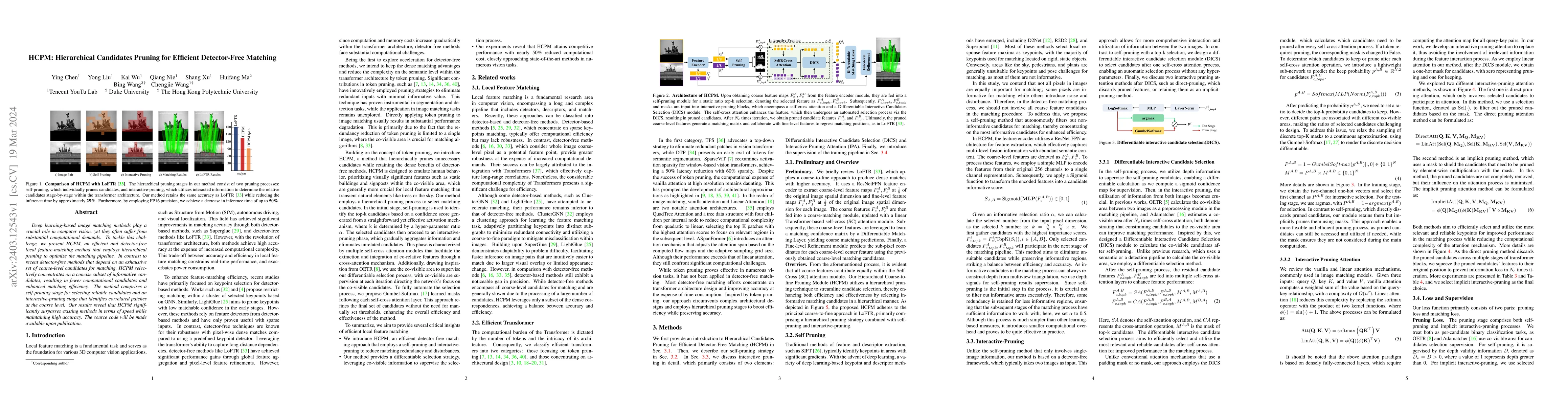 Thumbnail for HCPM: Hierarchical Candidates Pruning for Efficient Detector-Free
  Matching