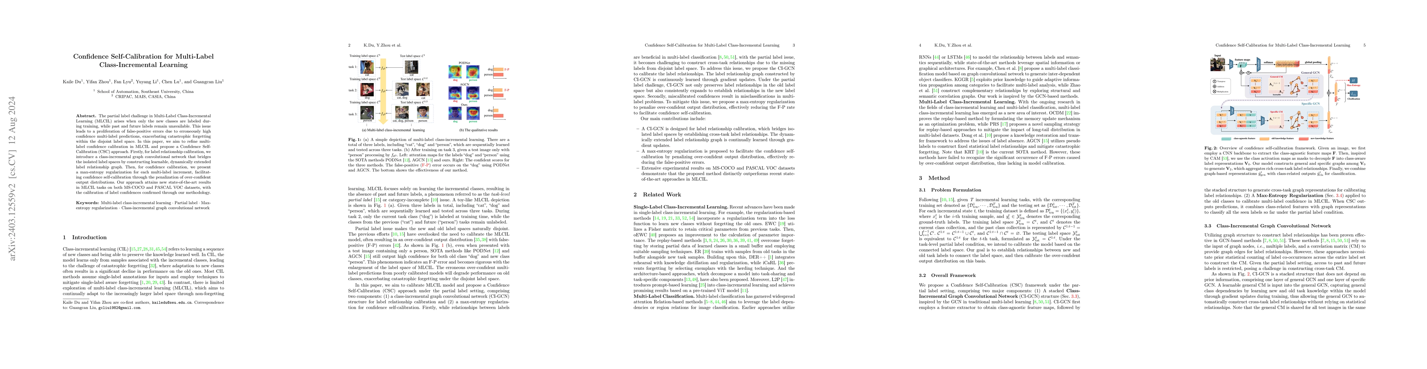 Thumbnail for Confidence Self-Calibration for Multi-Label Class-Incremental Learning