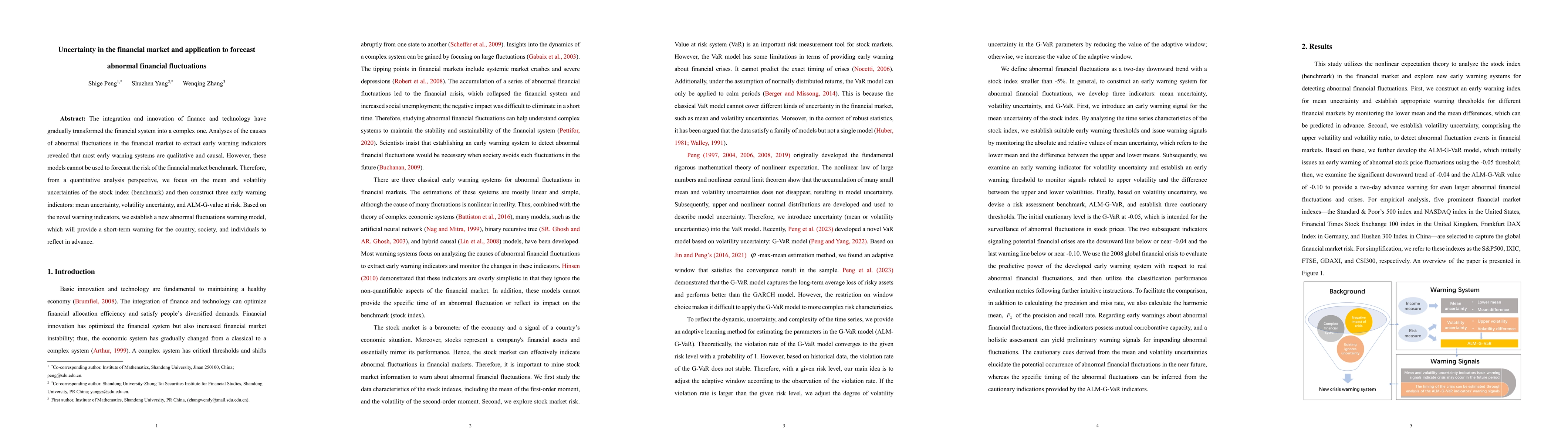 Thumbnail for Uncertainty in the financial market and application to forecastabnormal
  financial fluctuations