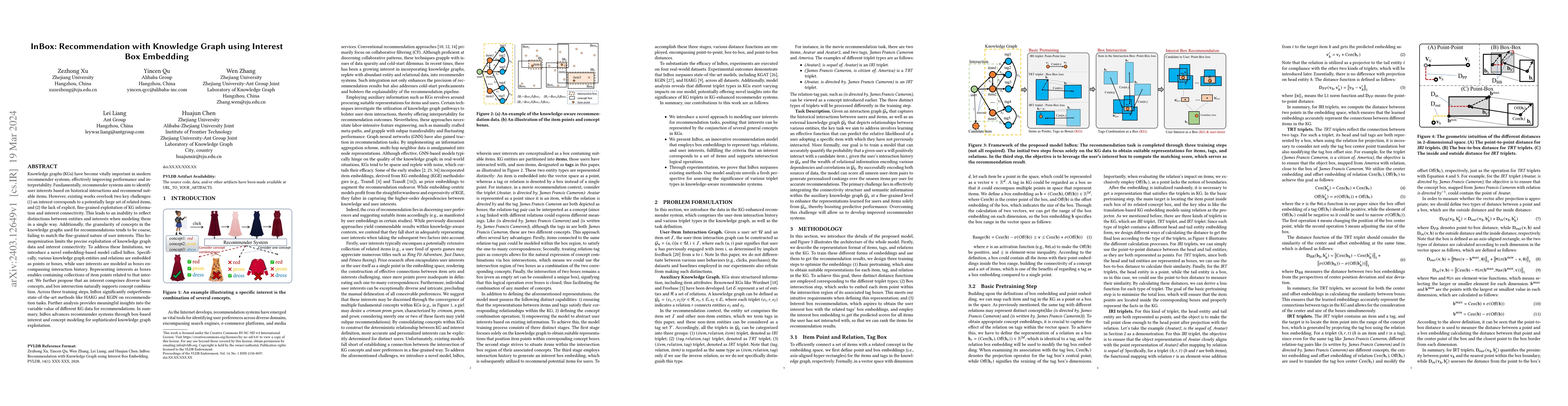 Thumbnail for InBox: Recommendation with Knowledge Graph using Interest Box Embedding