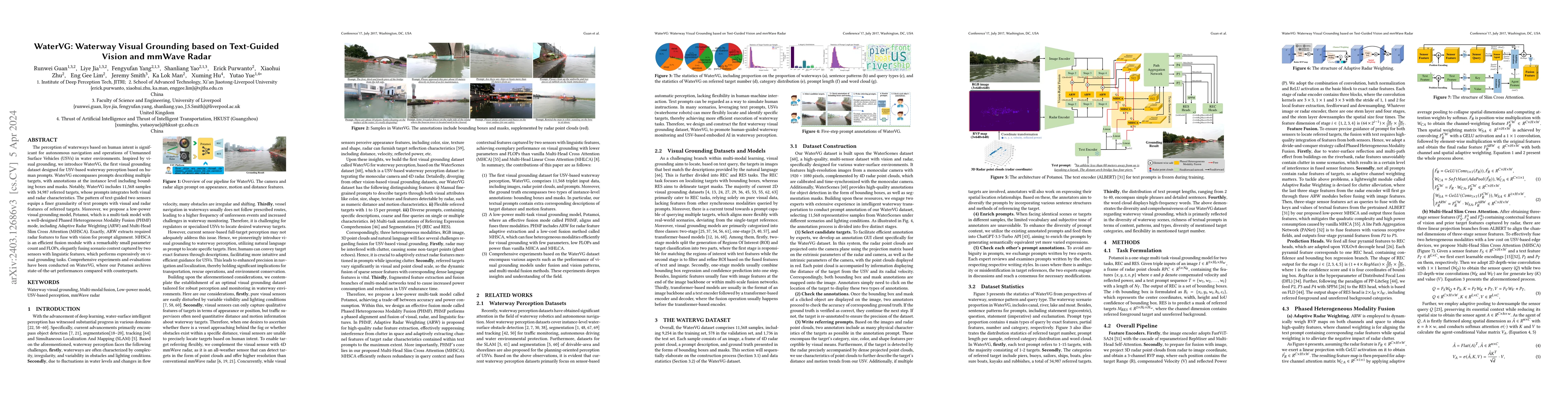 Thumbnail for WaterVG: Waterway Visual Grounding based on Text-Guided Vision and
  mmWave Radar