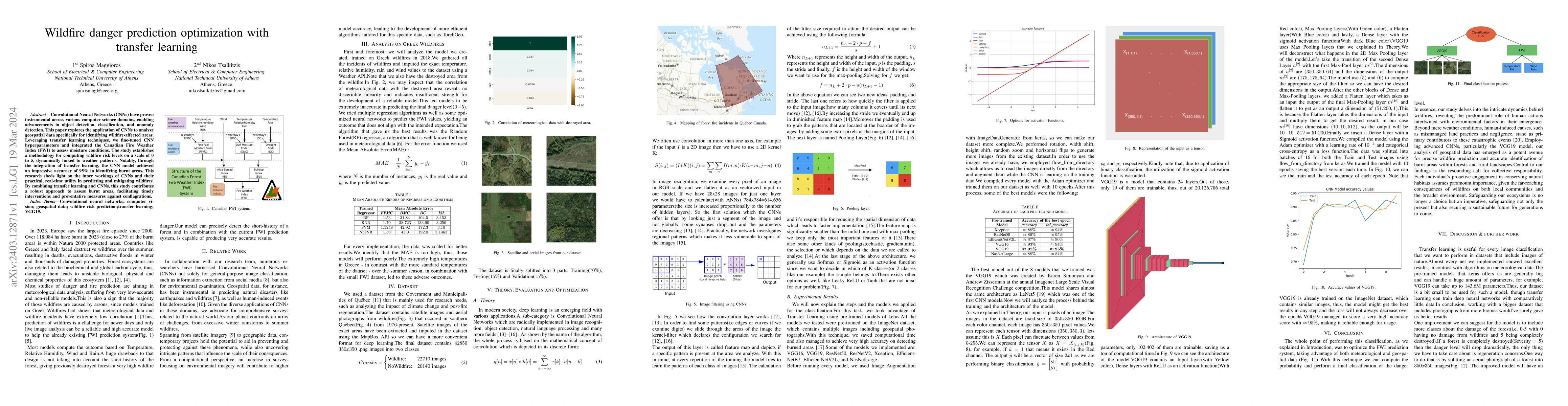 Thumbnail for Wildfire danger prediction optimization with transfer learning