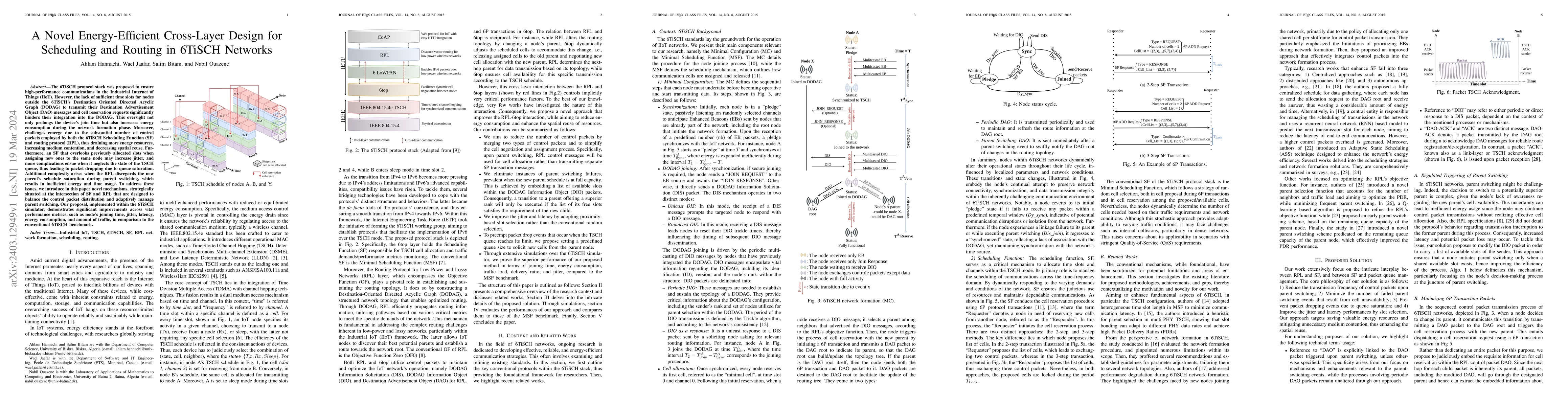 Thumbnail for A Novel Energy-Efficient Cross-Layer Design for Scheduling and Routing
  in 6TiSCH Networks