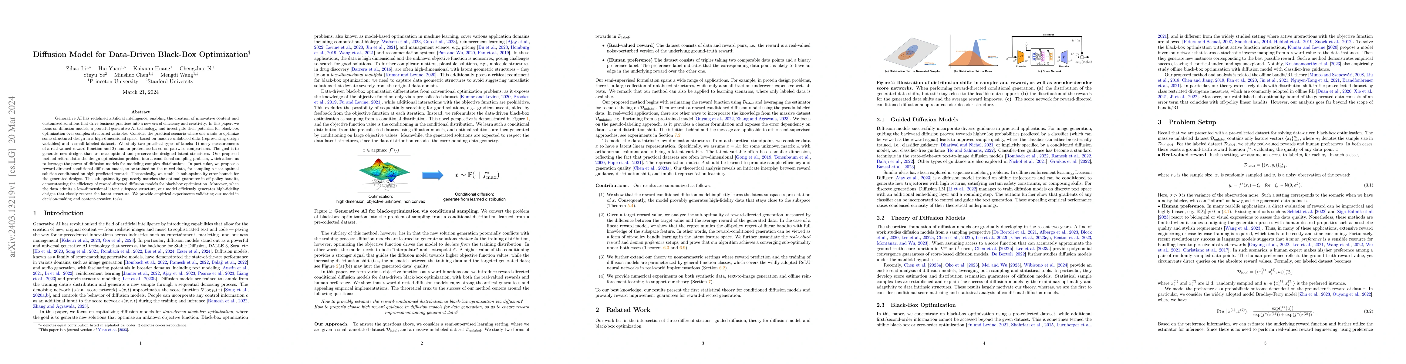 Thumbnail for Diffusion Model for Data-Driven Black-Box Optimization