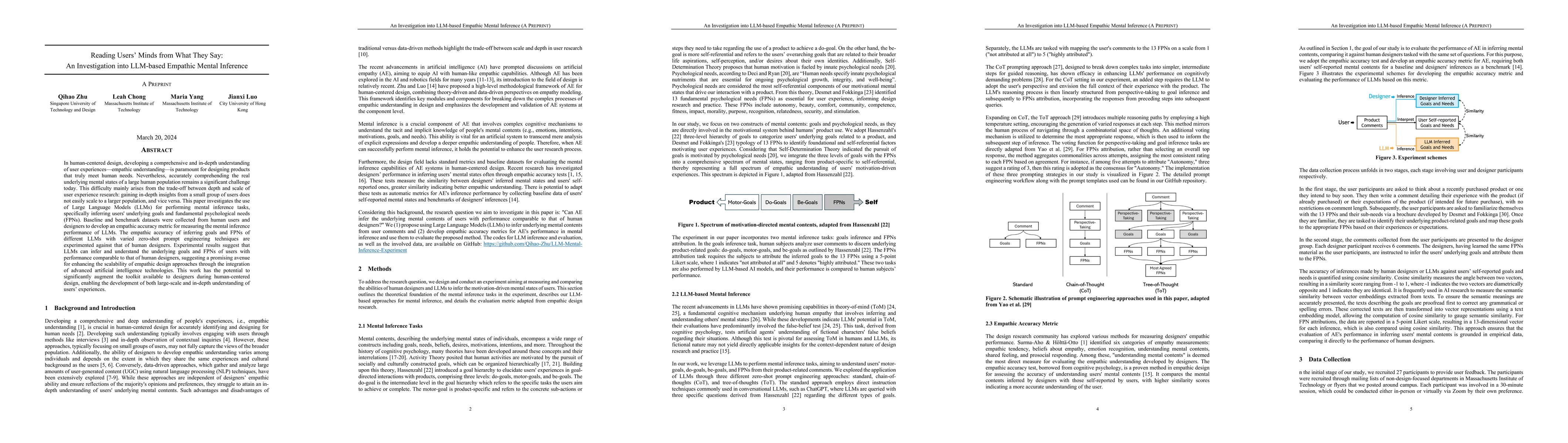 Thumbnail for Reading Users' Minds from What They Say: An Investigation into LLM-based
  Empathic Mental Inference