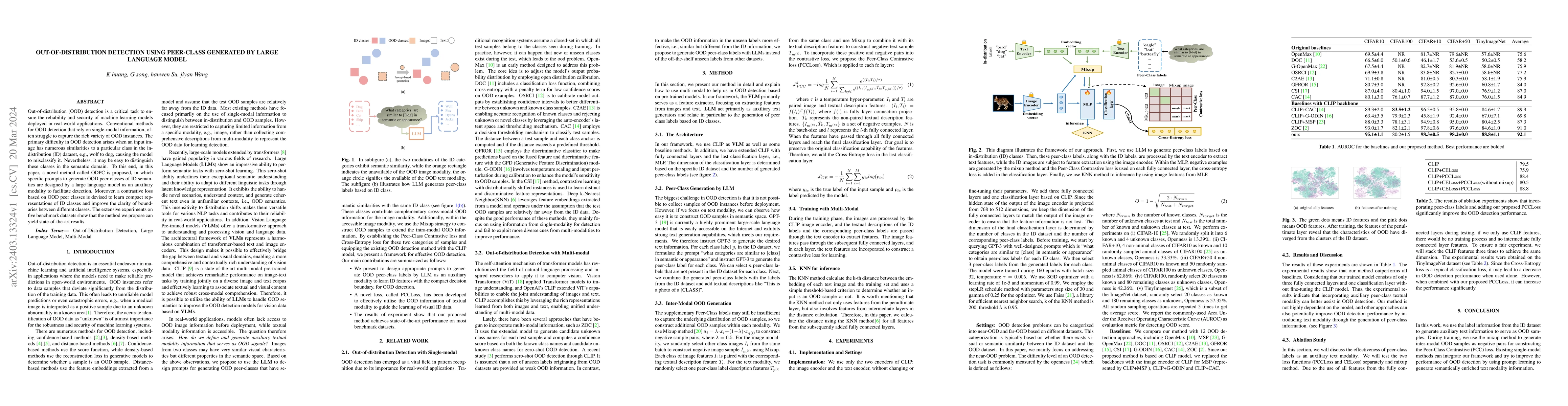 Thumbnail for Out-of-Distribution Detection Using Peer-Class Generated by Large
  Language Model