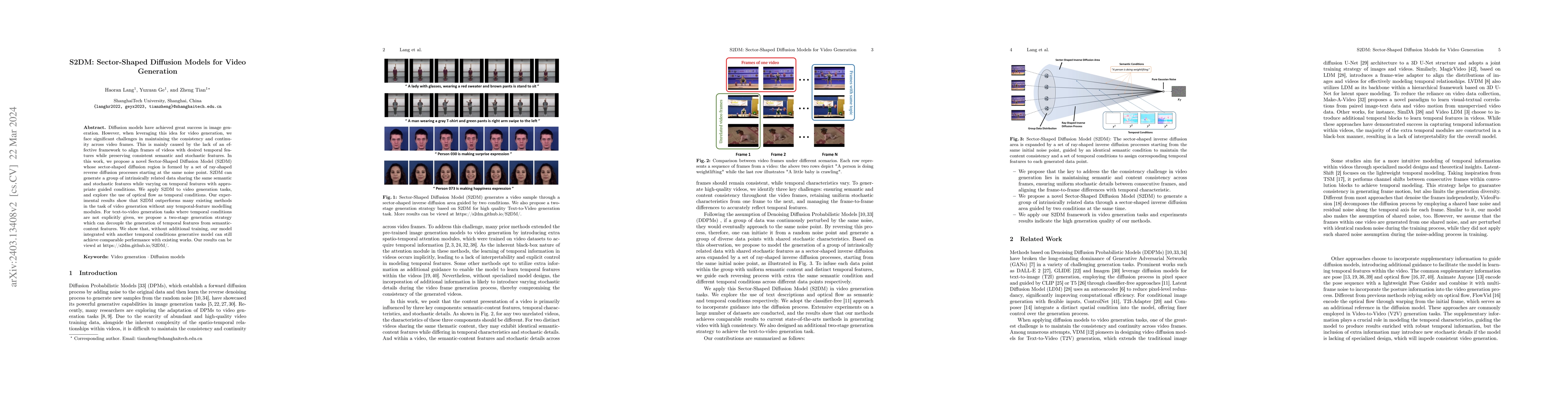 Thumbnail for S2DM: Sector-Shaped Diffusion Models for Video Generation