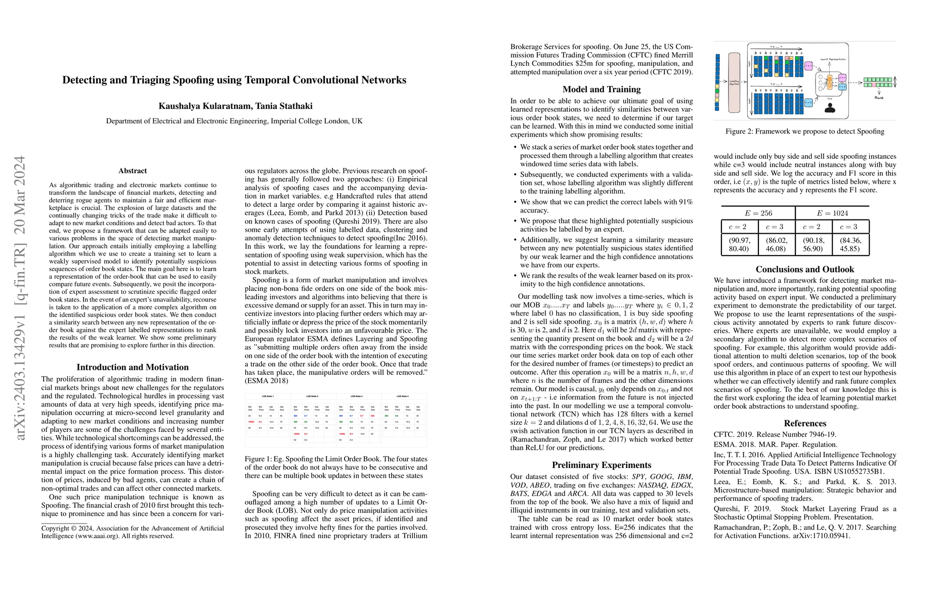 Thumbnail for Detecting and Triaging Spoofing using Temporal Convolutional Networks