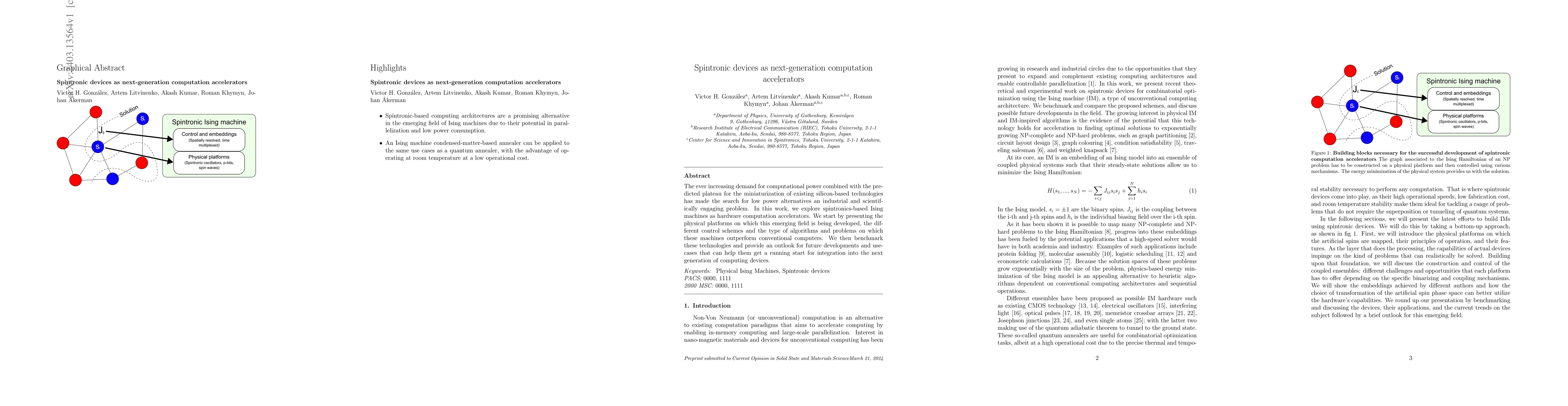 Thumbnail for Spintronic devices as next-generation computation accelerators