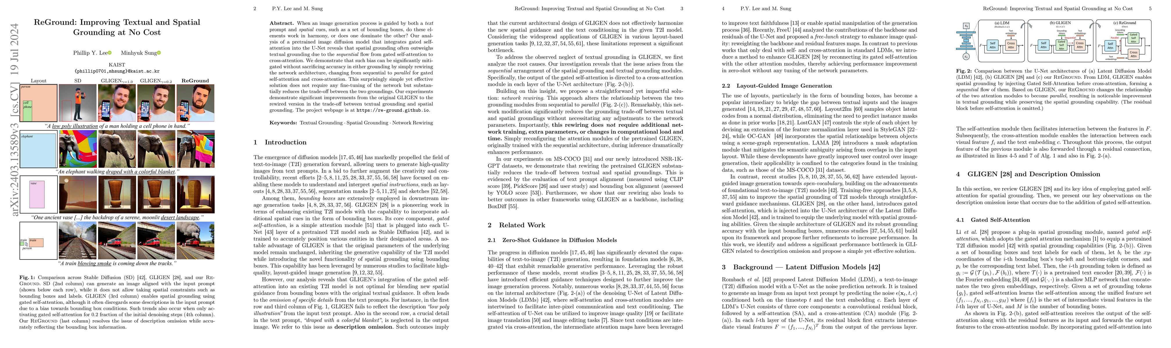 Thumbnail for ReGround: Improving Textual and Spatial Grounding at No Cost