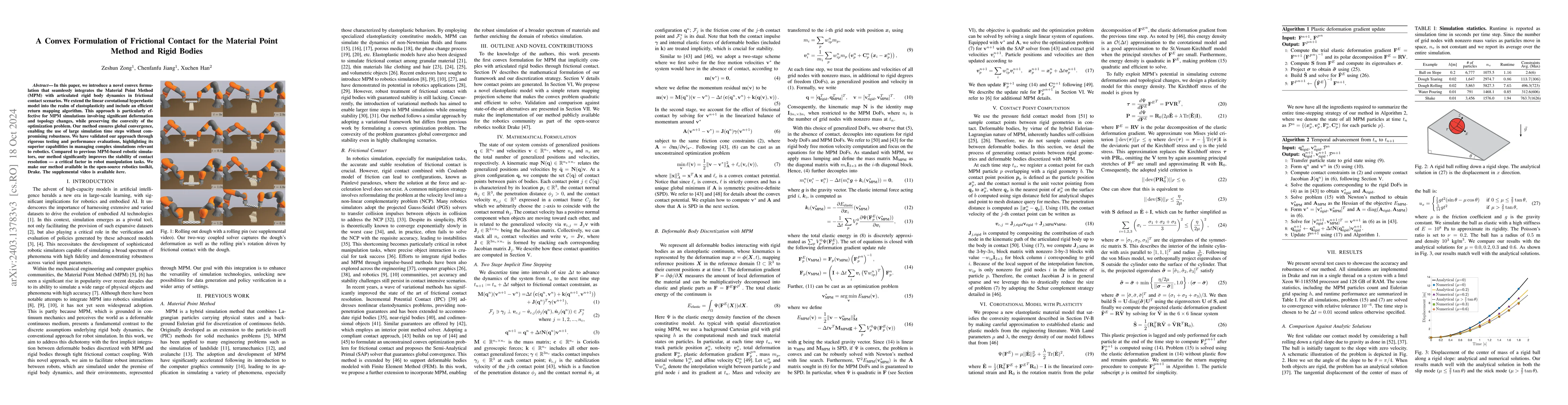 Thumbnail for A Convex Formulation of Frictional Contact for the Material Point Method
  and Rigid Bodies