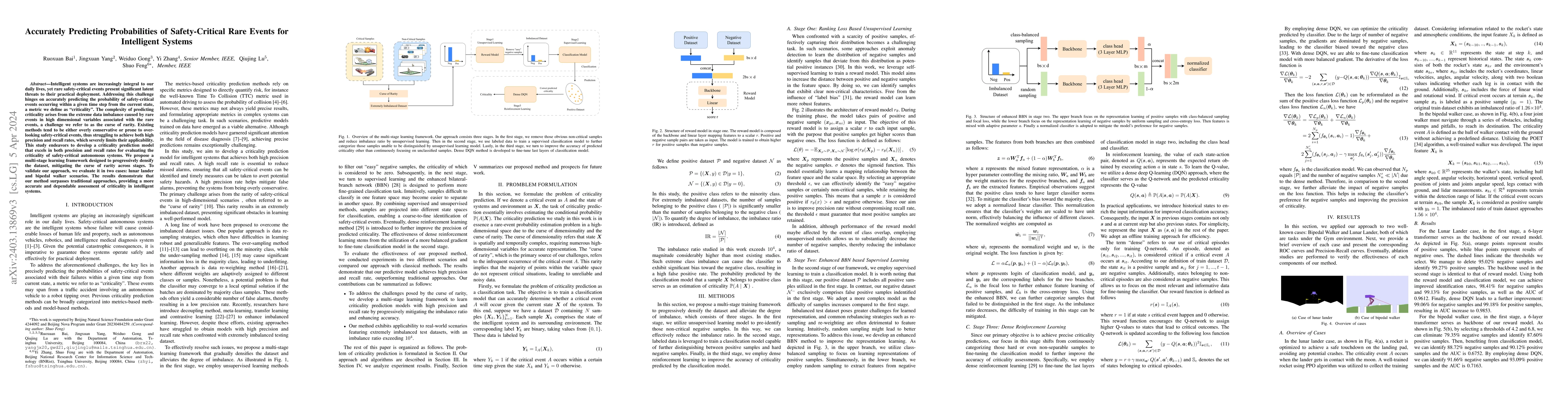 Thumbnail for Accurately Predicting Probabilities of Safety-Critical Rare Events for
  Intelligent Systems