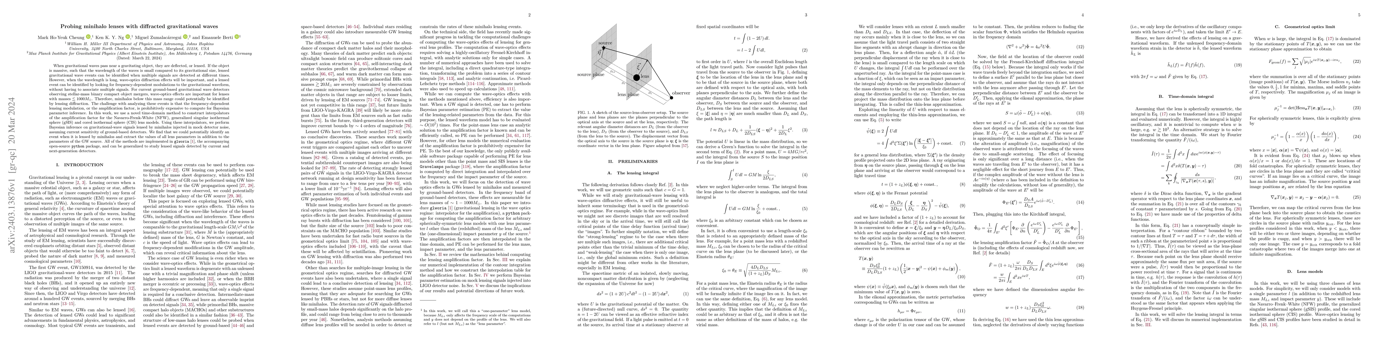 Thumbnail for Probing minihalo lenses with diffracted gravitational waves