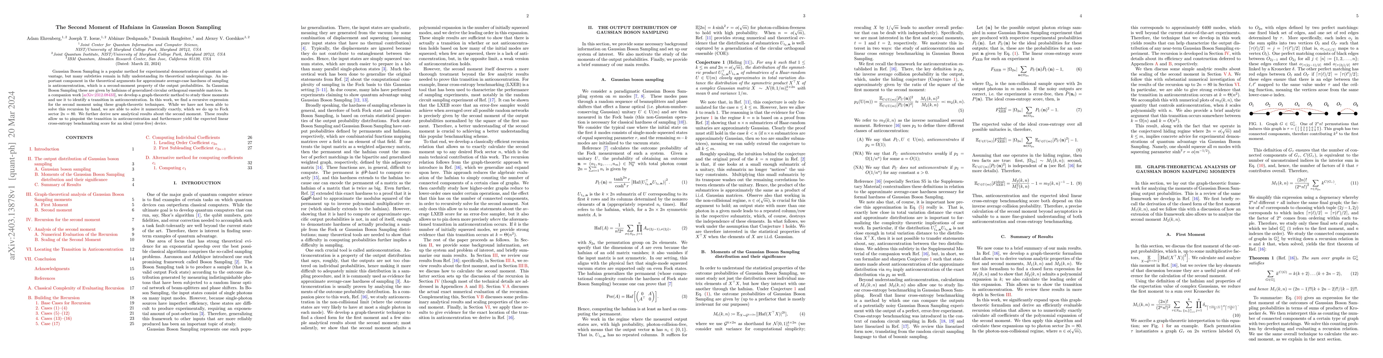 Thumbnail for The Second Moment of Hafnians in Gaussian Boson Sampling