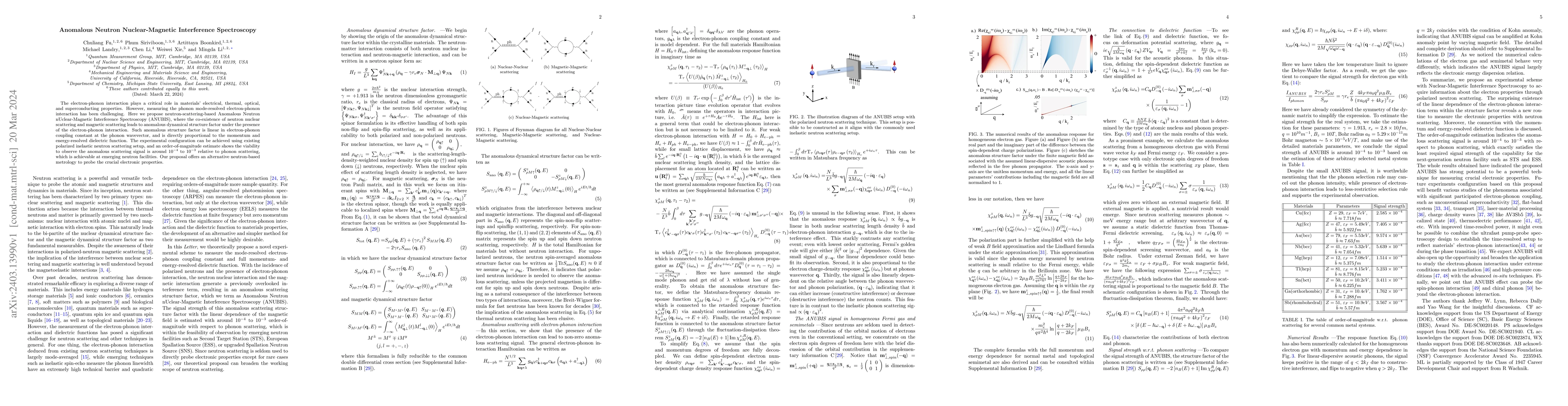 Thumbnail for Anomalous Neutron Nuclear-Magnetic Interference Spectroscopy