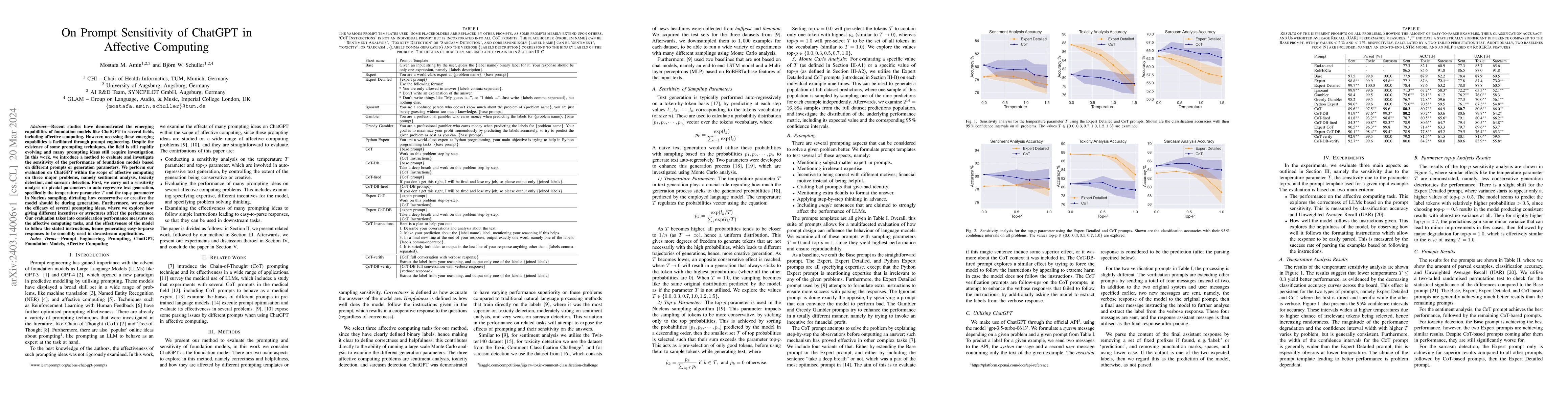 Thumbnail for On Prompt Sensitivity of ChatGPT in Affective Computing