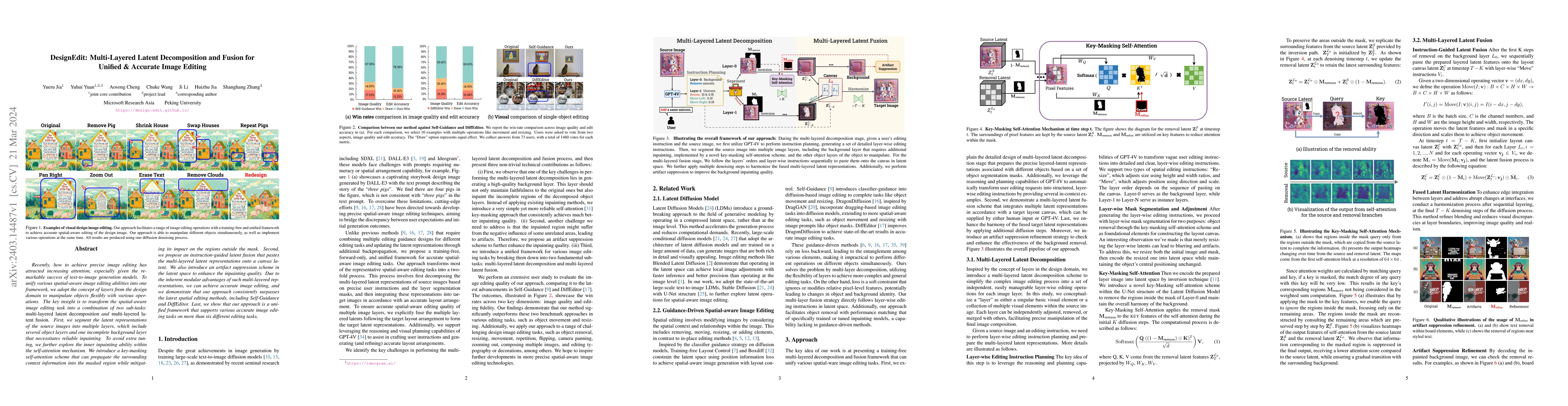 Thumbnail for DesignEdit: Multi-Layered Latent Decomposition and Fusion for Unified &
  Accurate Image Editing