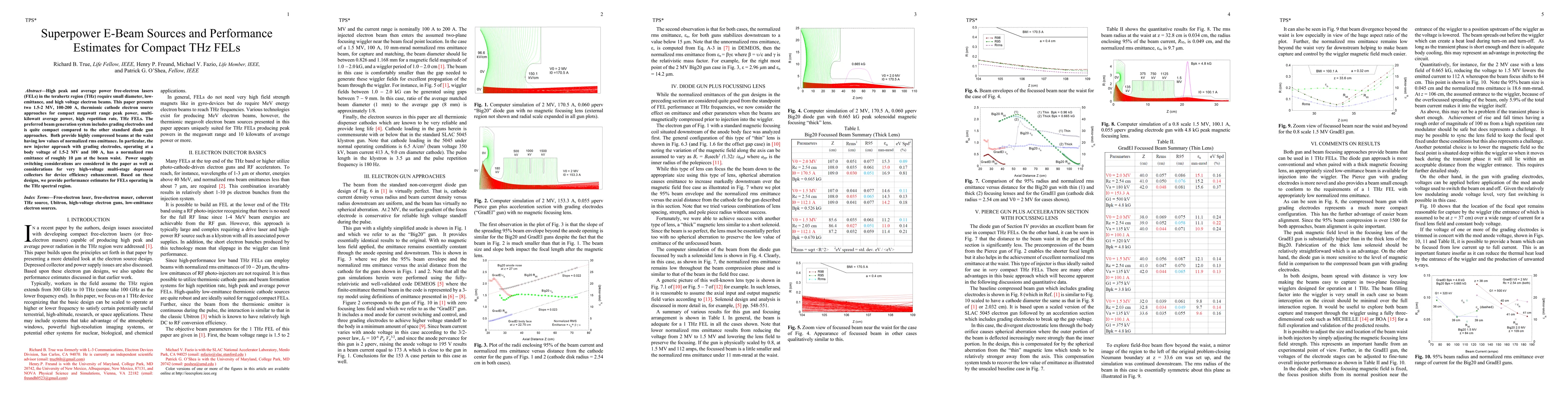 Thumbnail for Superpower E-Beam Sources and Performance Estimates for Compact THz FELs