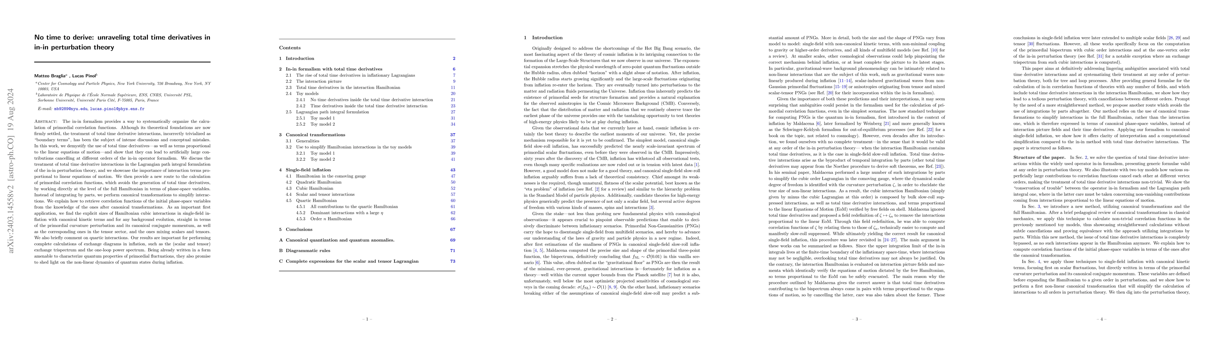 Thumbnail for No time to derive: unraveling total time derivatives in in-in
  perturbation theory