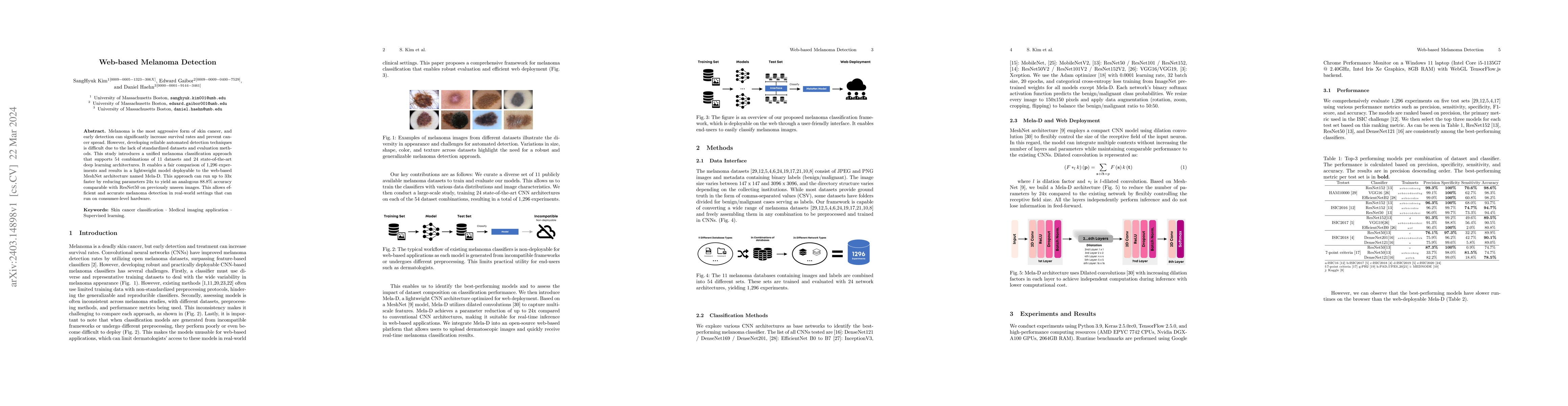 Thumbnail for Web-based Melanoma Detection