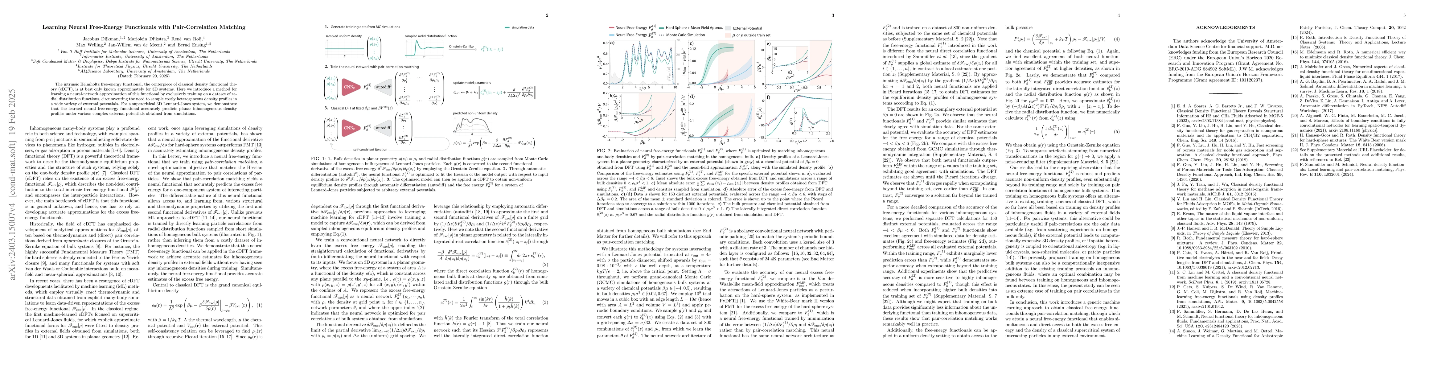 Thumbnail for Learning Neural Free-Energy Functionals with Pair-Correlation Matching